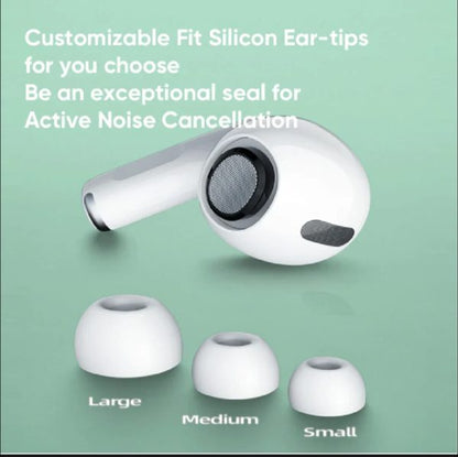 JOYROOM Pro 2 AirPods – Wireless Bluetooth Earbuds with ANC, Premium Sound, and Silicone Case for iOS & Android