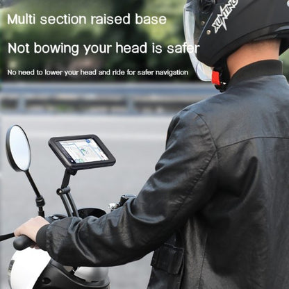 Waterproof Magnetic Bicycle Phone Holder with 360° Rotation